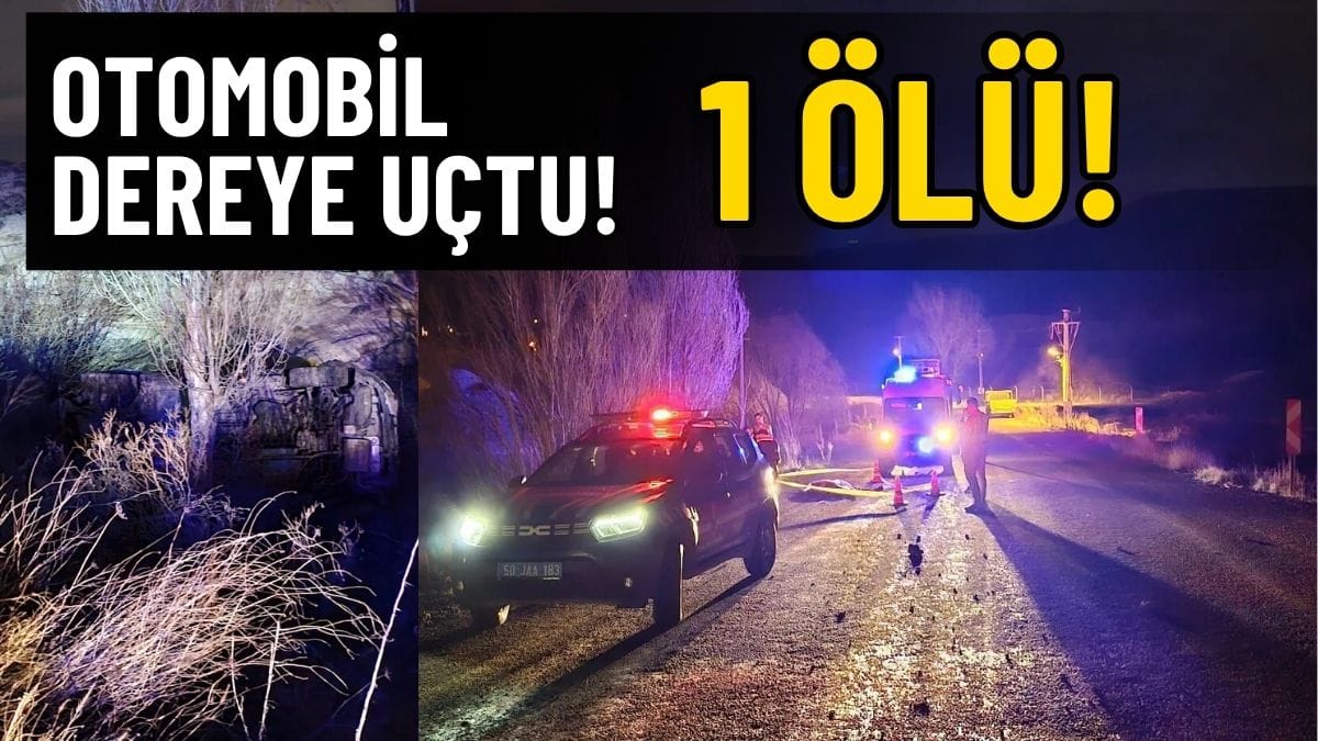 Acı Gece: Dereye Uçan Otomobilin Sürücüsü Hayatını Kaybetti