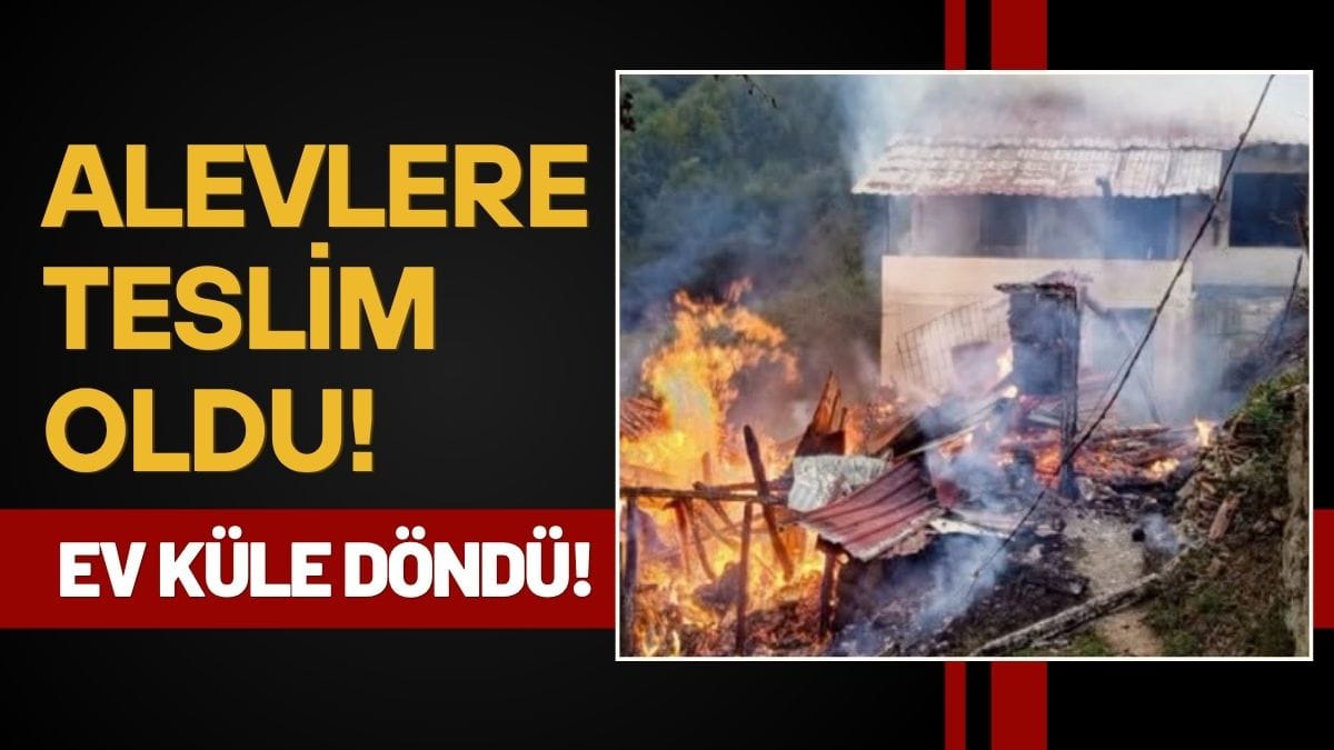 Korkutan Yangın: Çağman Ailesinin Evi Kullanılamaz Hale Geldi